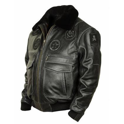 Лётная зимняя куртка Top Gun Jolly Rogers (Art. 321)